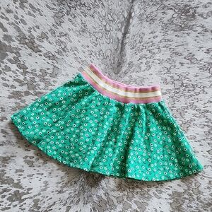 Mini Boden Floral Print Skirt Sz4-5